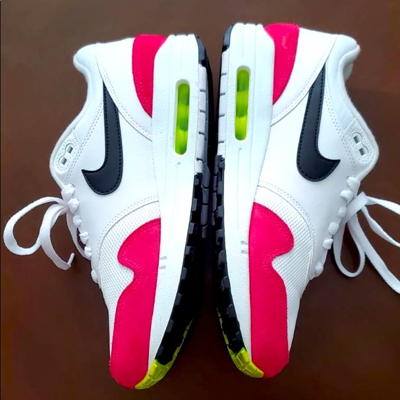 Nike Air Max 1 'Rush Pink' Mens Sneakers AH8145-111 size 9 Women’s - 7.5 Men - Picture 2 of 4